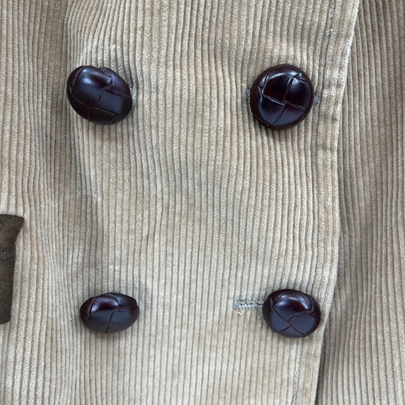 Naomi Paris Women's Corderouy Blazer Approx Medium Beige No size Tag - Picture 4 of 7